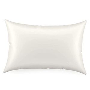 White Silk Pillowcase